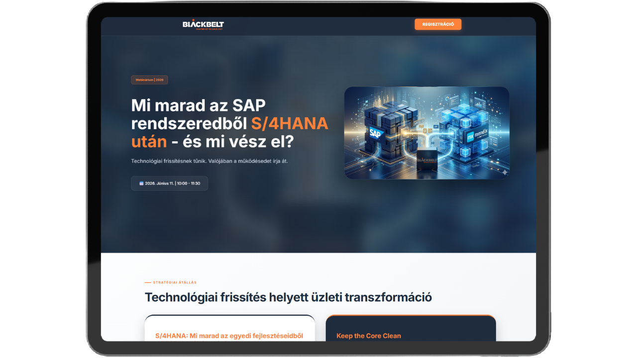 BlackBelt Webinar